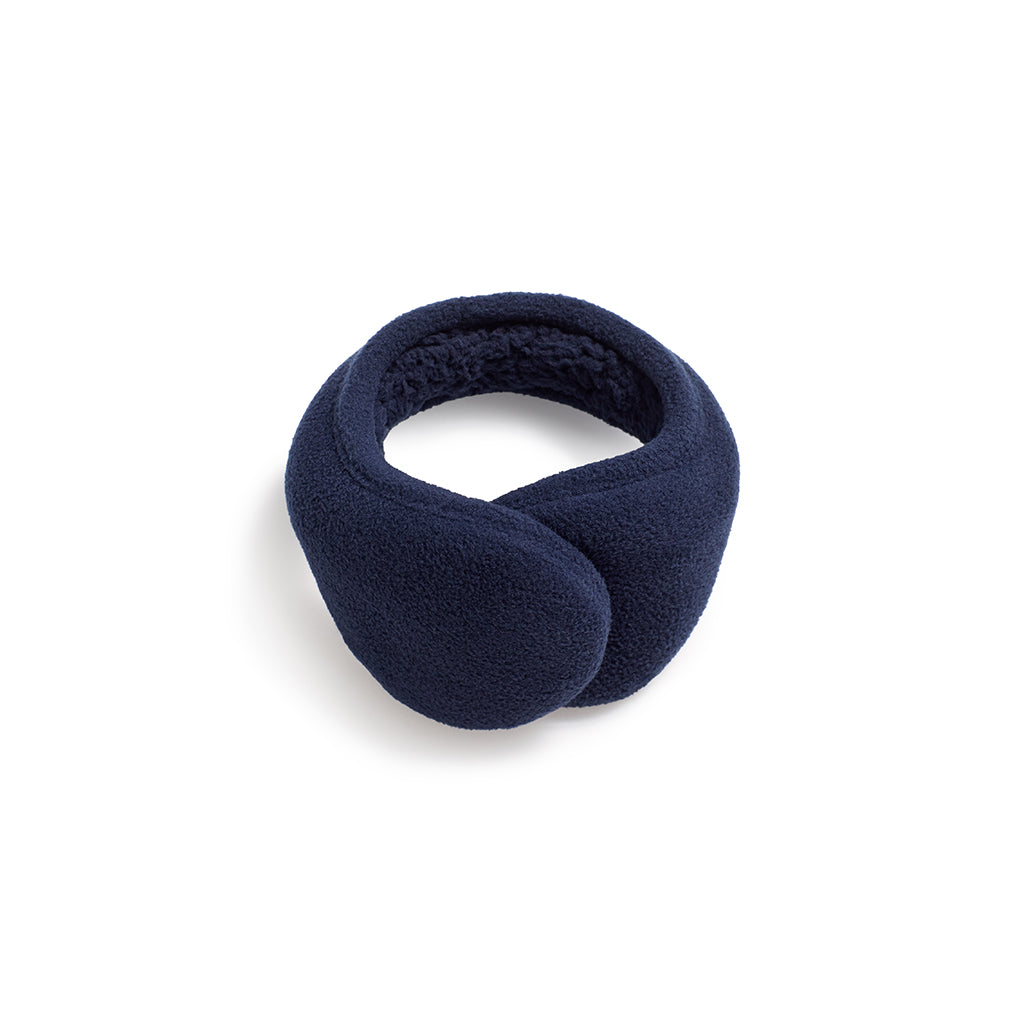 Navy Blazer; @Fleece Behind the Head Ear Warmer