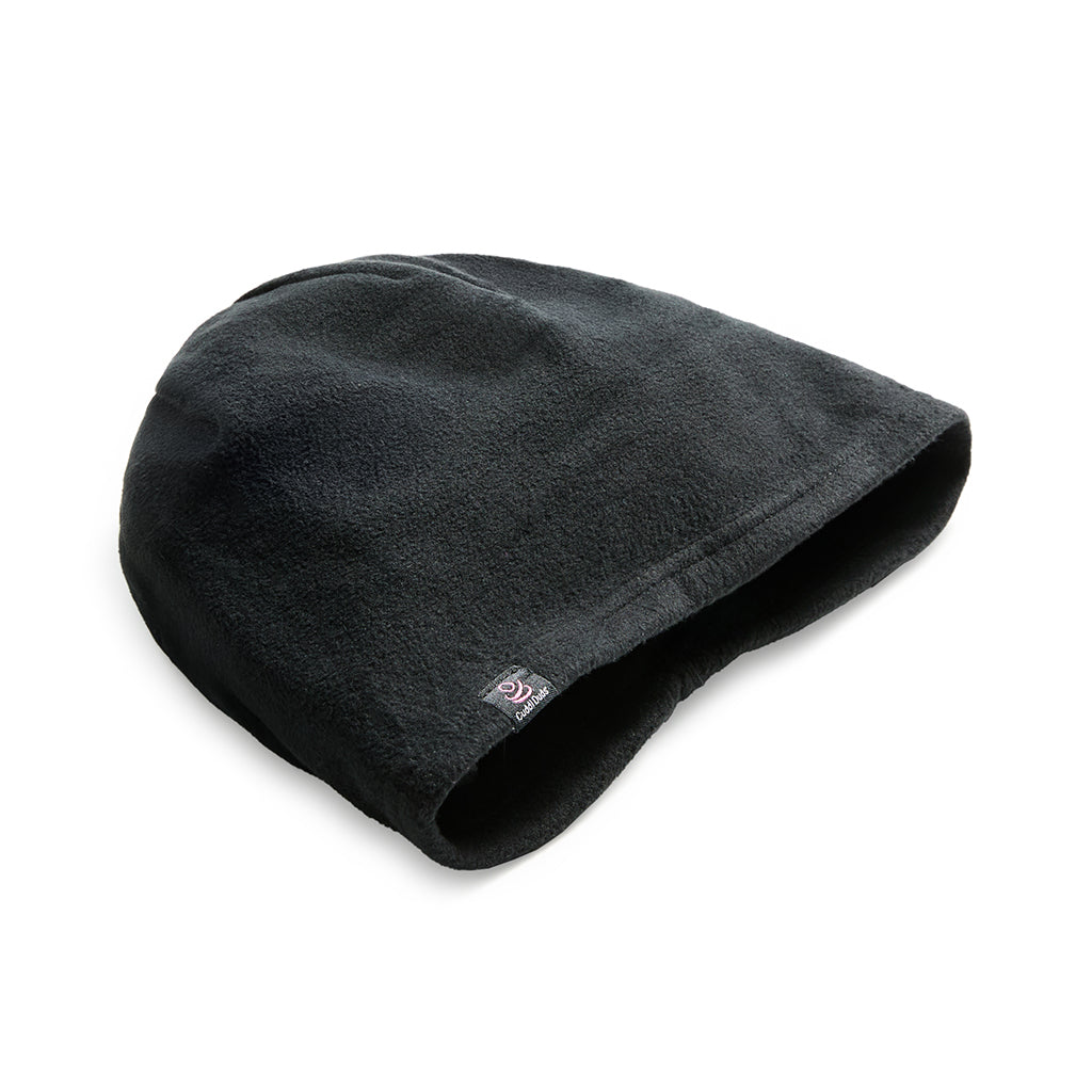 Black; @Fleece Beanie