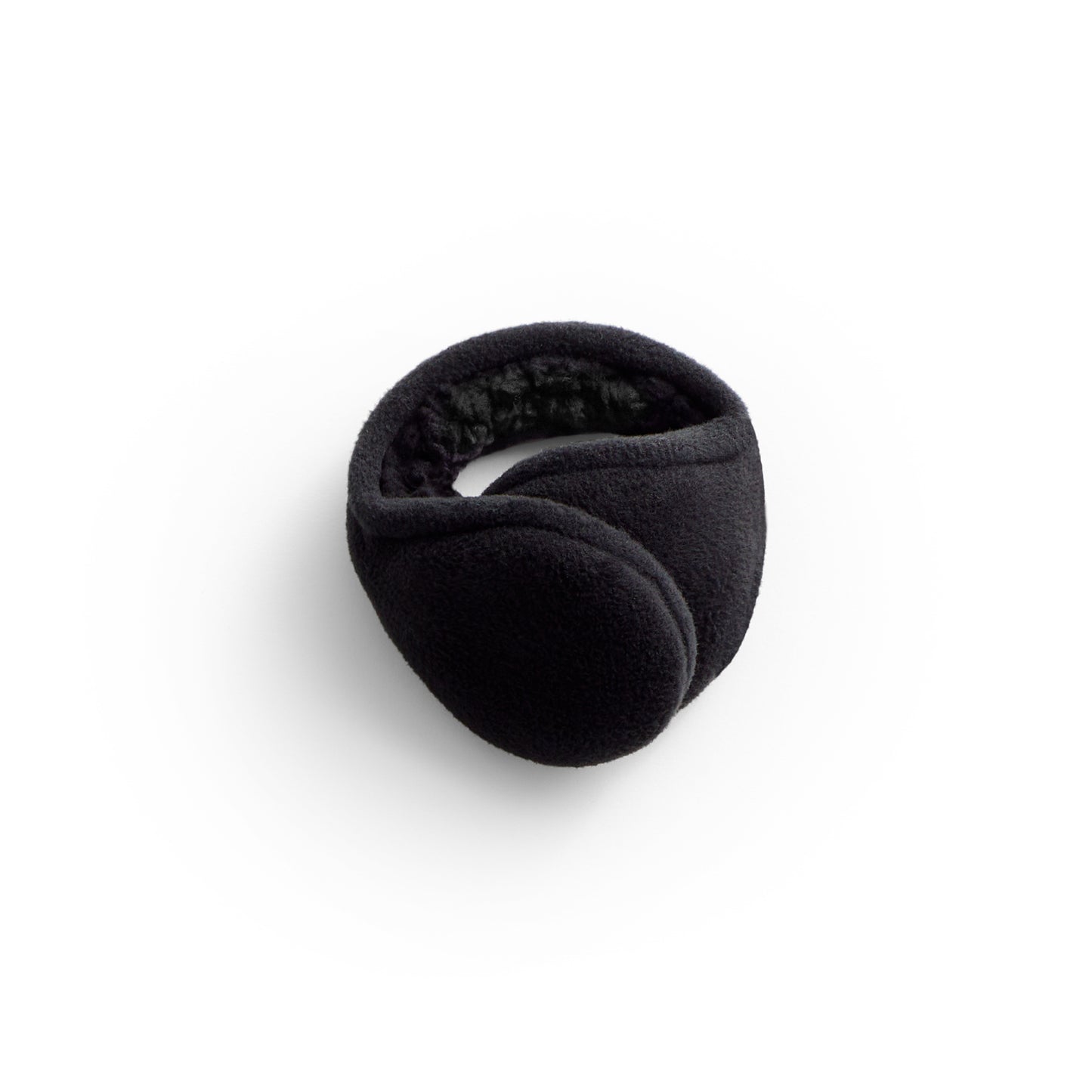 Black;@Fleece Behind the Head Ear Warmer