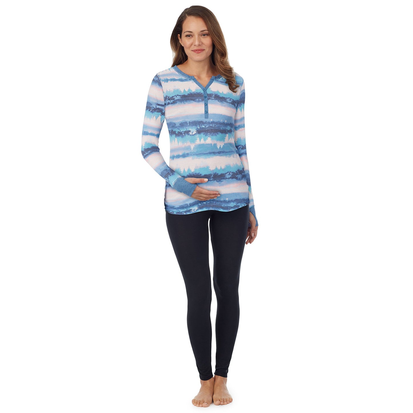 Woodland Lights;Model is wearing a size S. She is 5’10”, Bust 34”, Waist 34”, Hips 40”.@Model is wearing a maternity bump.#Model is wearing a maternity bump.