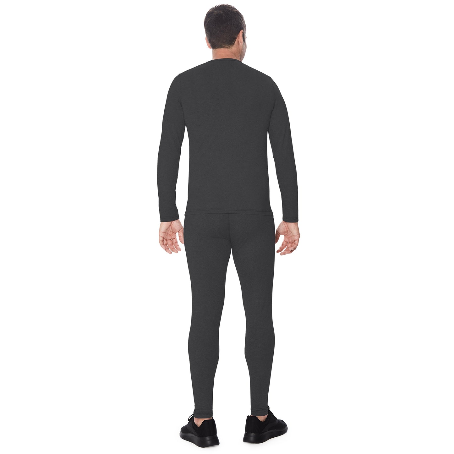 Charcoal;Model is wearing size M. He is 6'2", Waist 32", Inseam 32".@A man wearing charcoal underscrub pant.