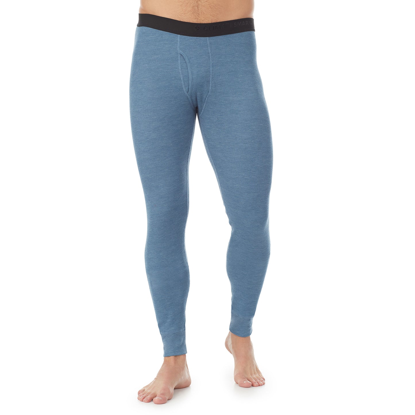 Blue heather;@Waffle Thermal Pant