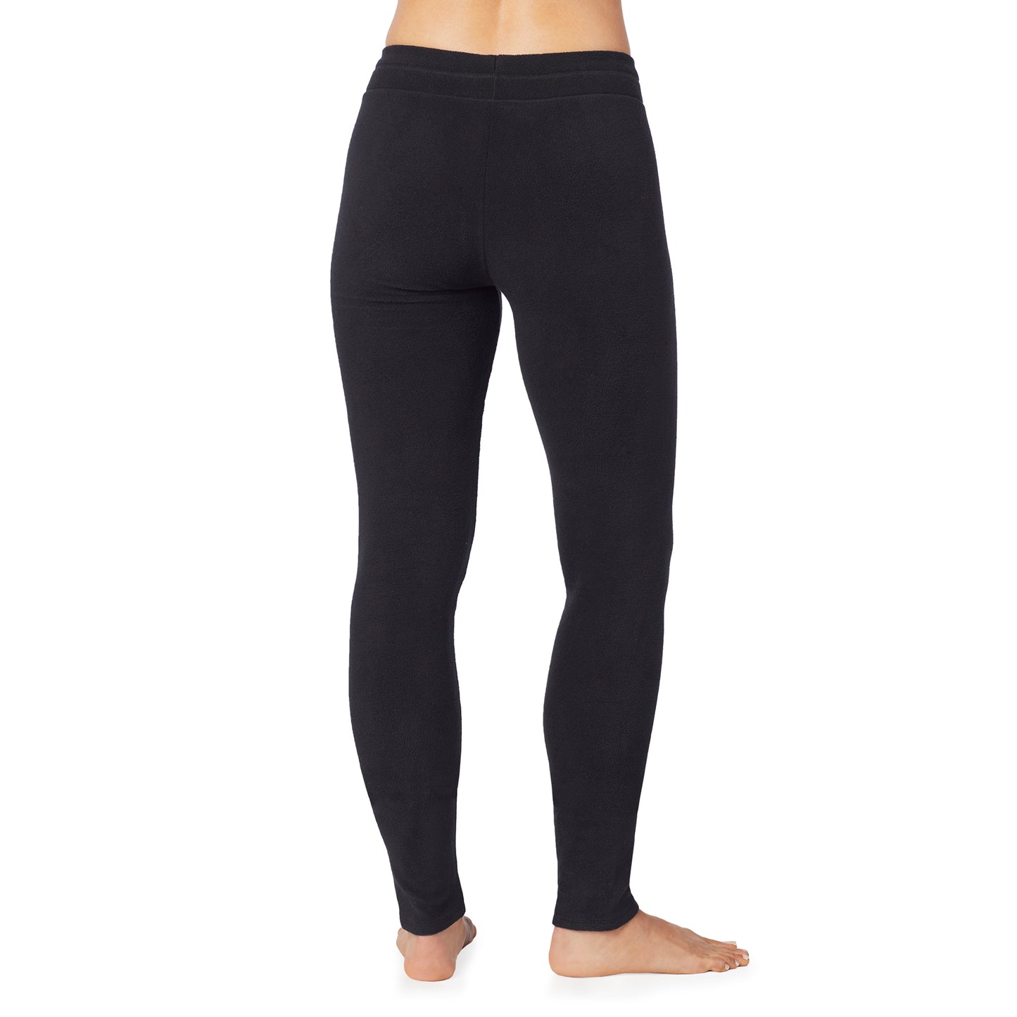 Black; Model is wearing size S. She is 5’9”, Bust 32”, Waist 25.5”, Hips 36”.@lower body of a lady wearing black legging !59% Polyester, 35% Recycled Polyester, 6% Spandex!