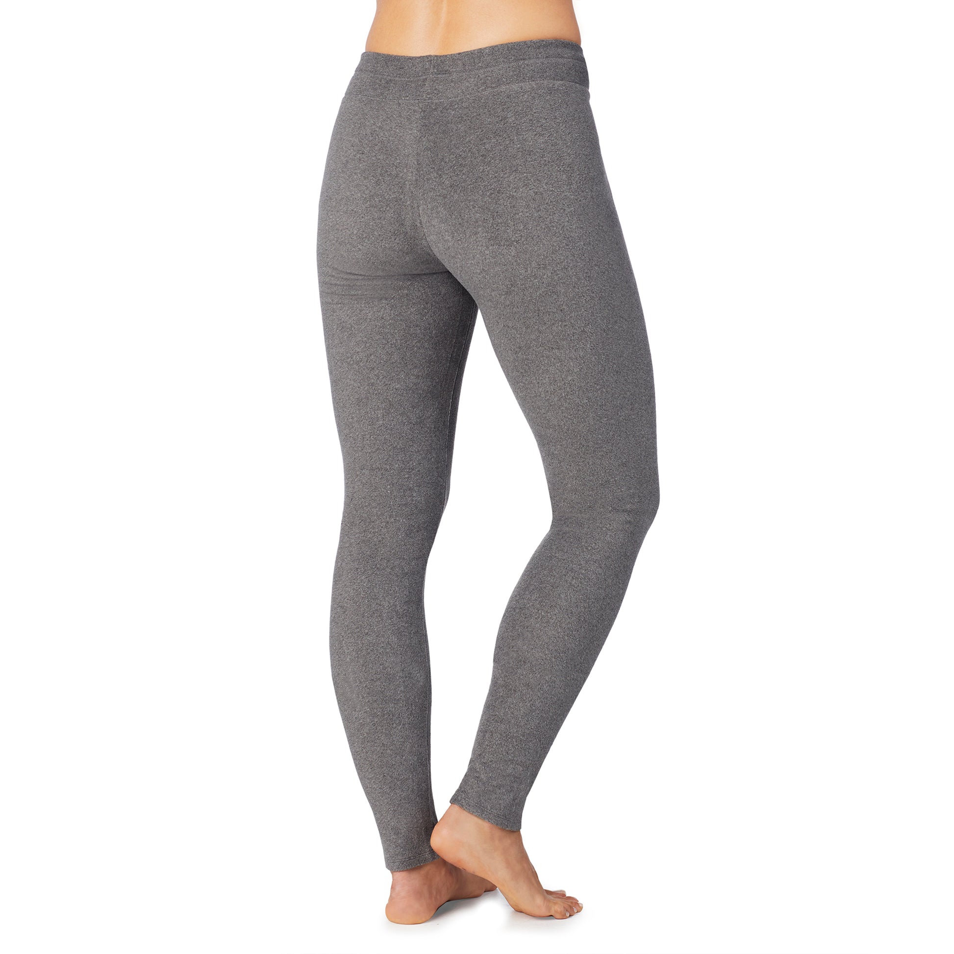 lower body of a lady wearing grey legging