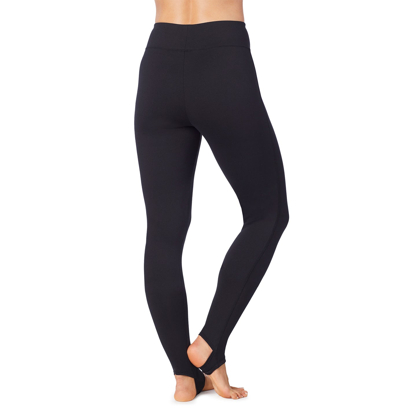 Black; Model is wearing size S. She is 5’9”, Bust 32”, Waist 25.5”, Hips 36”.@lower body of A lady wearing black legging