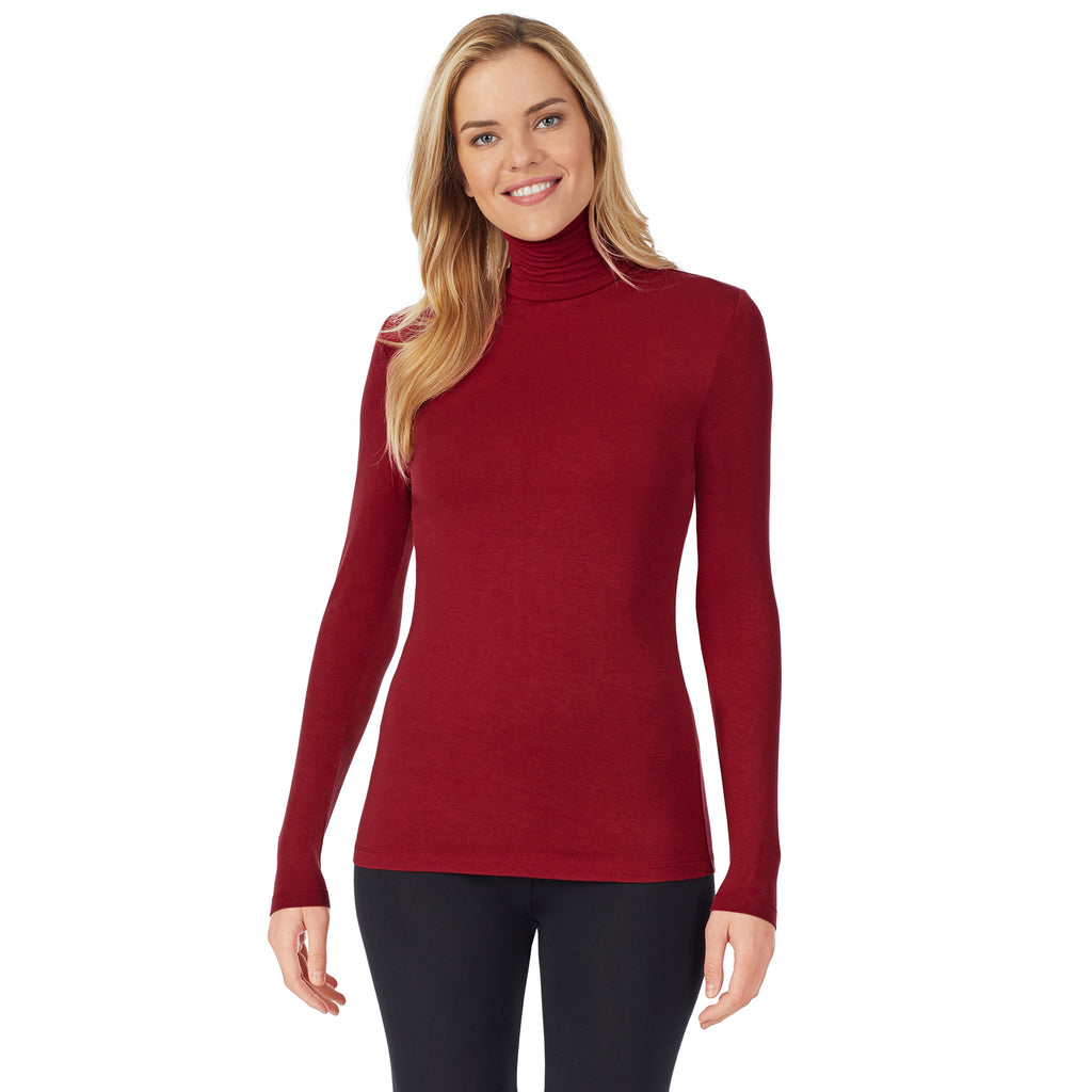 Softwear With Stretch-Ribbed Long Sleeve Henley