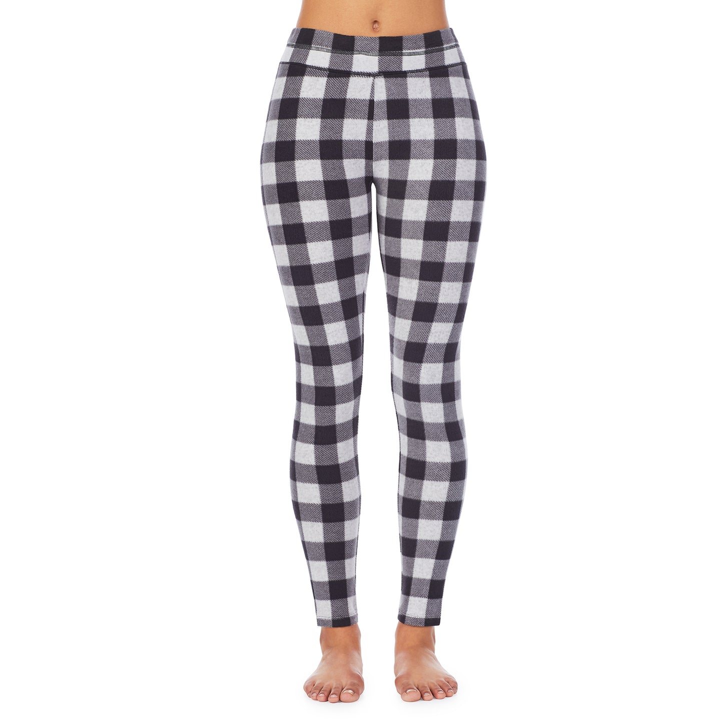Grey Buffalo;Model is wearing size S. She is 5’9”, Bust 32”, Waist 25.5”, Hips 36”.@A lady wearing fleecewear with stretch legging