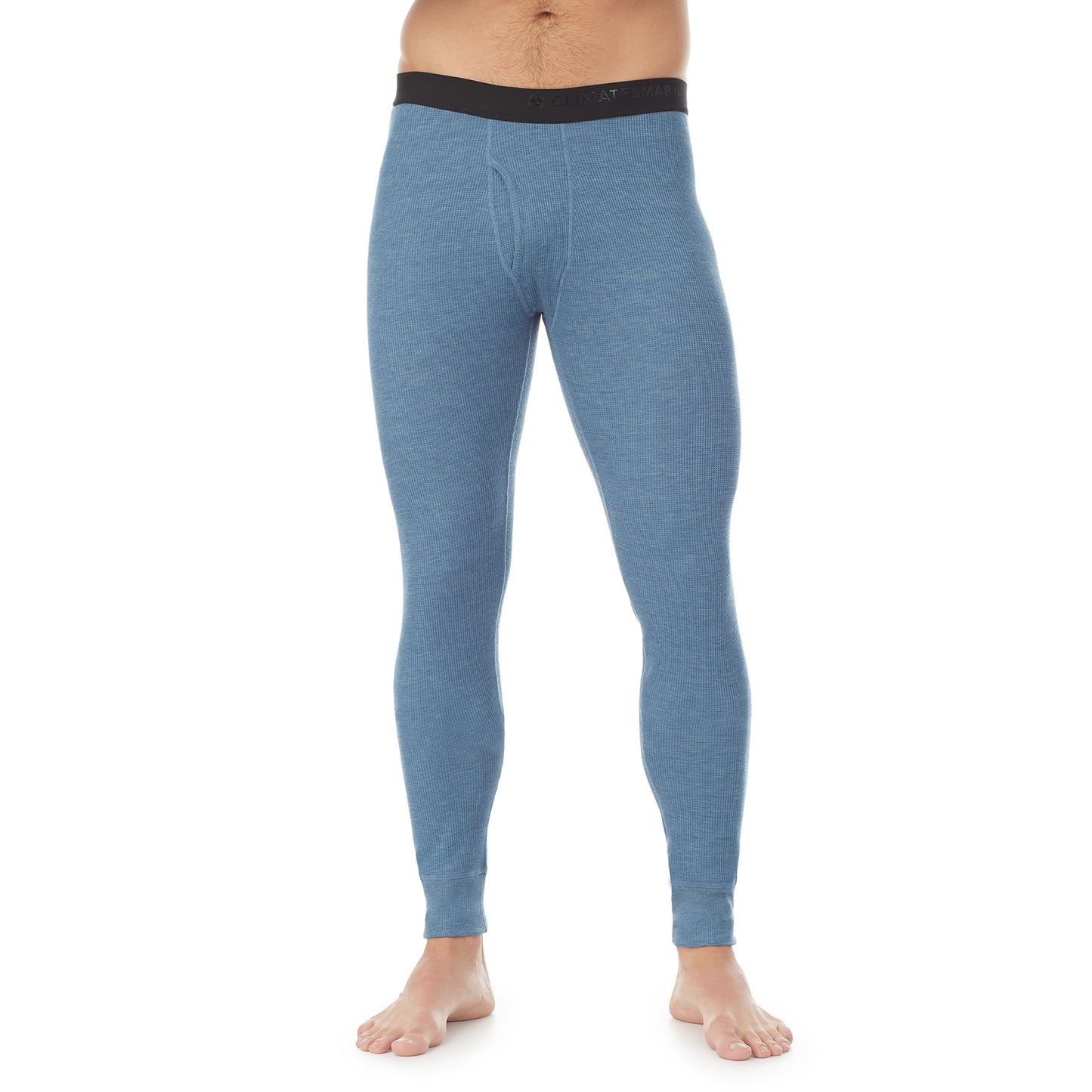 Blue heather;@Waffle Thermal Pant