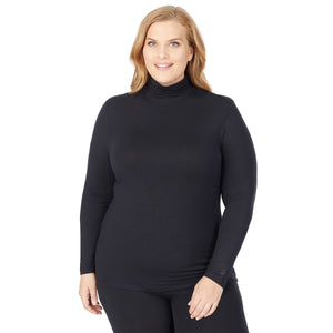 Cuddl Duds Women's Fleecewear with Stretch Crew Neck, Heather Coal, Large :  Buy Online at Best Price in KSA - Souq is now : Fashion