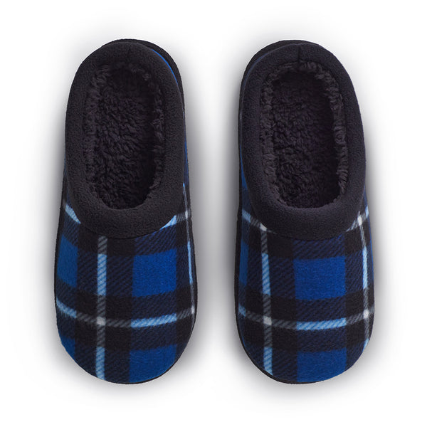 Boys Fleece Moccasin Slipper - Cuddl Duds