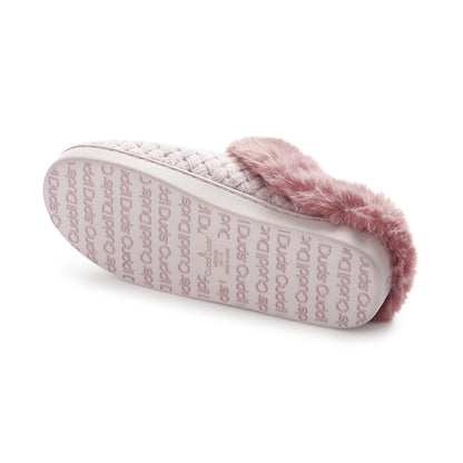 Lurex Chenille Texture Clog Slipper