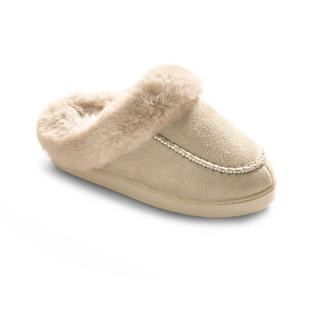 Simply Taupe;@Microsuede Clog Slipper