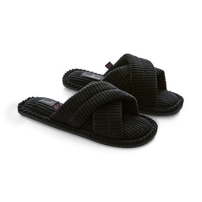 A pair of Corduroy X-Band Slide Slipper