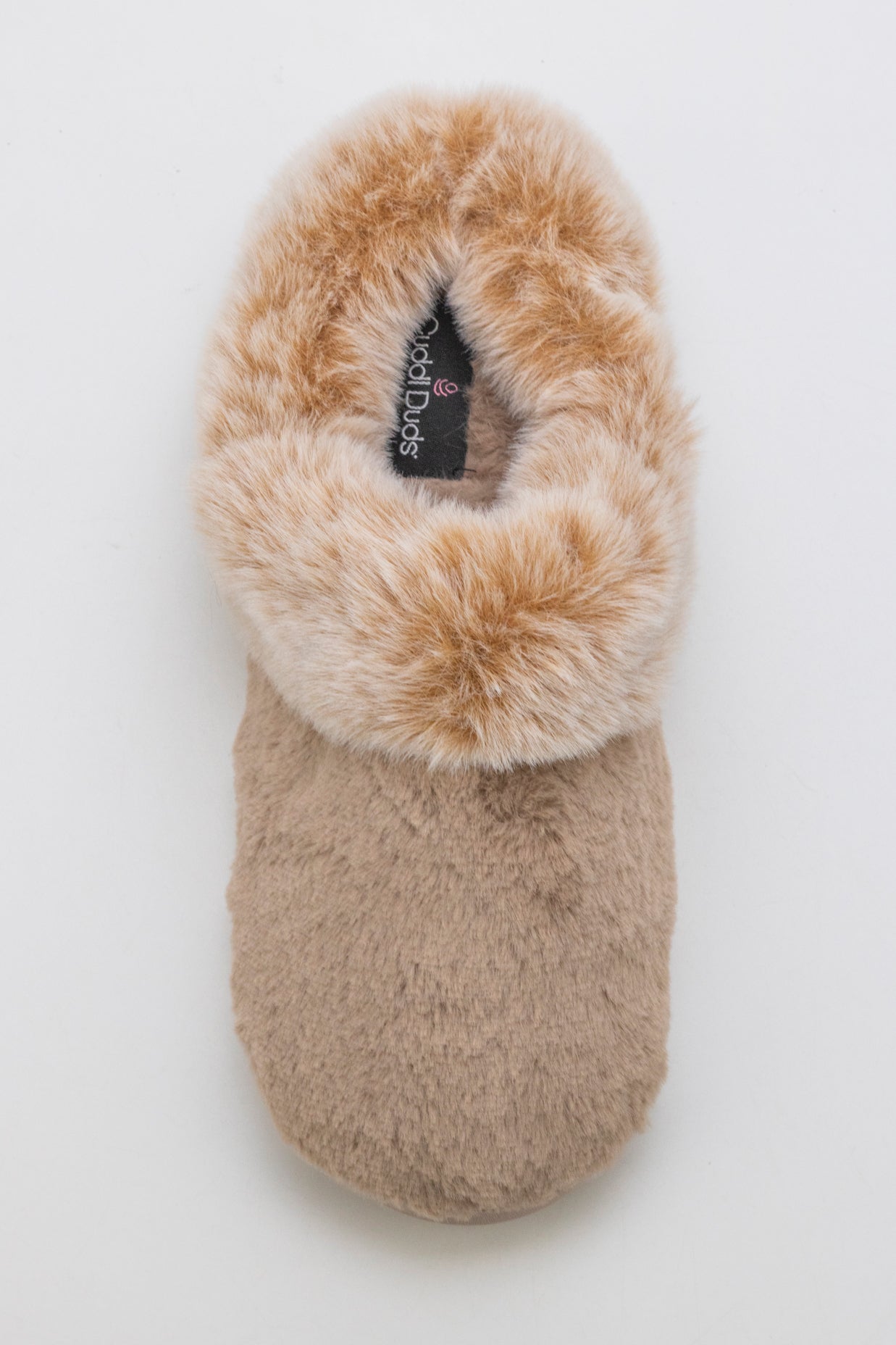 A Faux Fur Clog Slipper