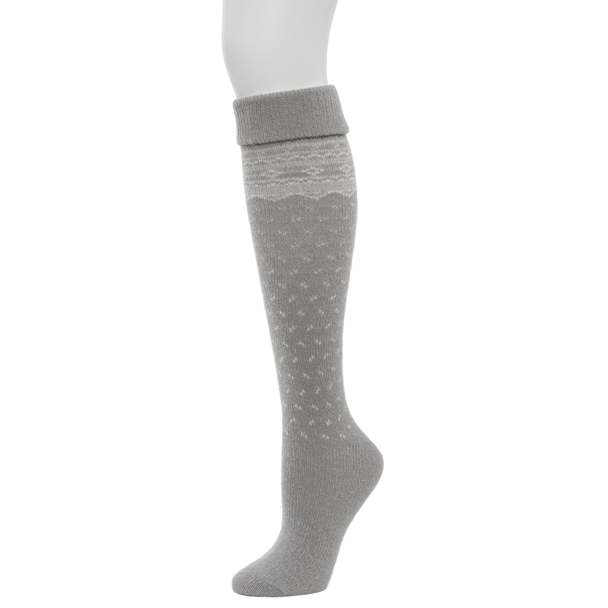 Turncuff Fairisle Knee High Sock