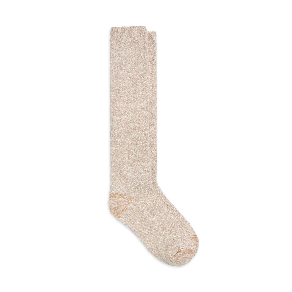 Simply Taupe;@A Braided Honeycomb Cable Knee High Sock