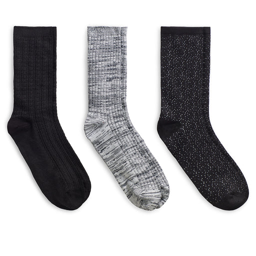 Kid's thermal socks - 3 pairs. Colour: grey. Size: 8-10