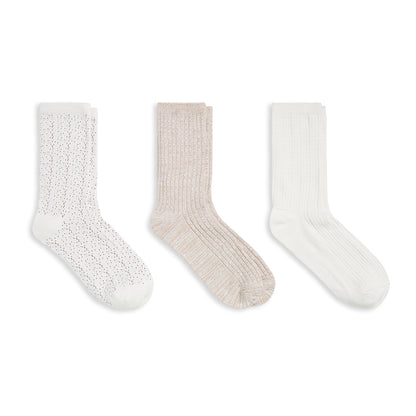 A Scattered Birdseye/Little Shells Tuckstitch Crew