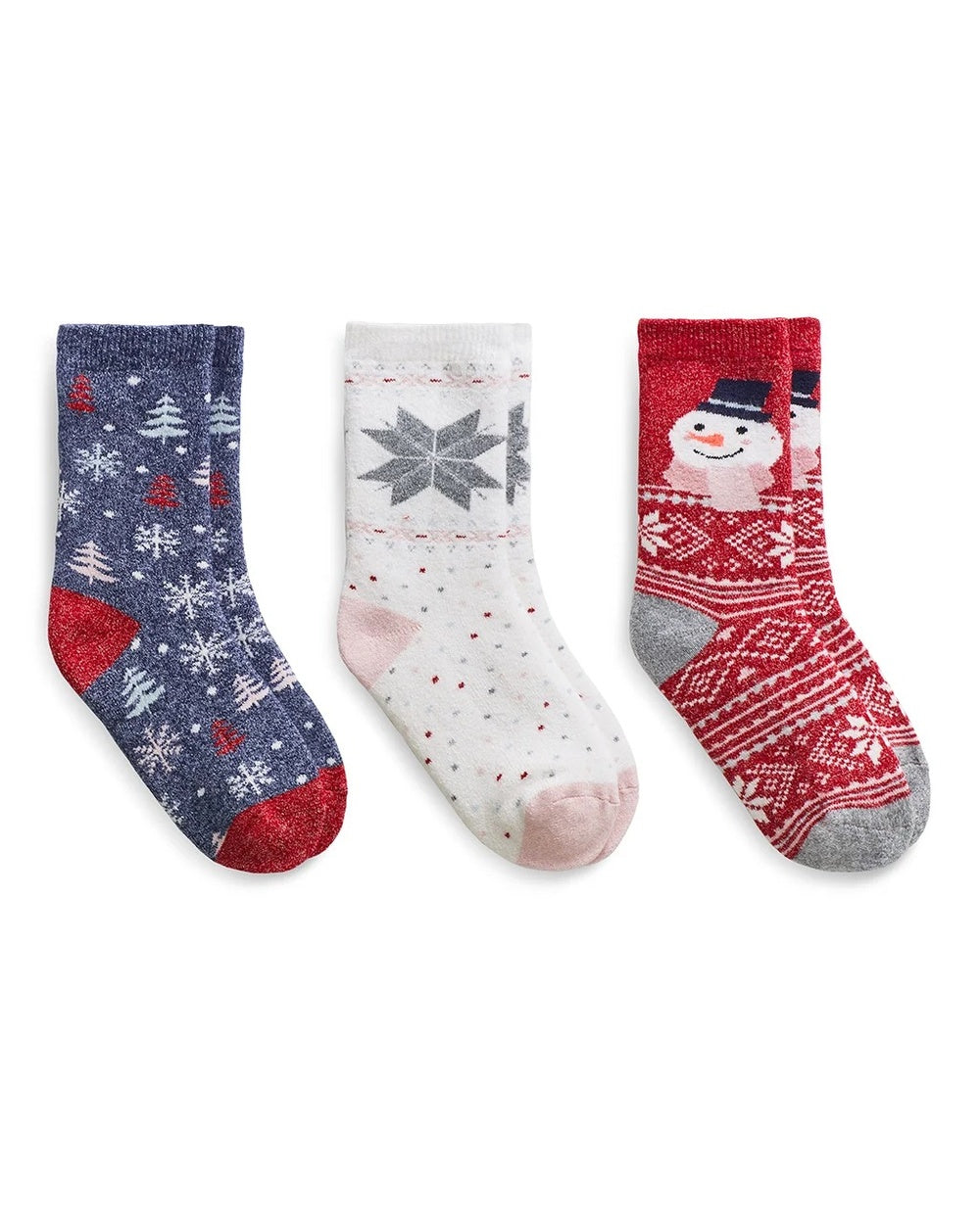 Snowman;@Snowman Brushed Lounge Sock 3 Pack