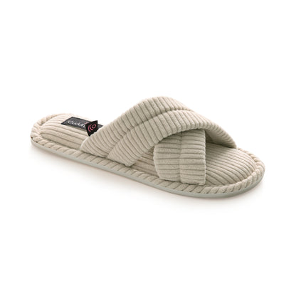 A pair of Corduroy X-Band Slide Slipper