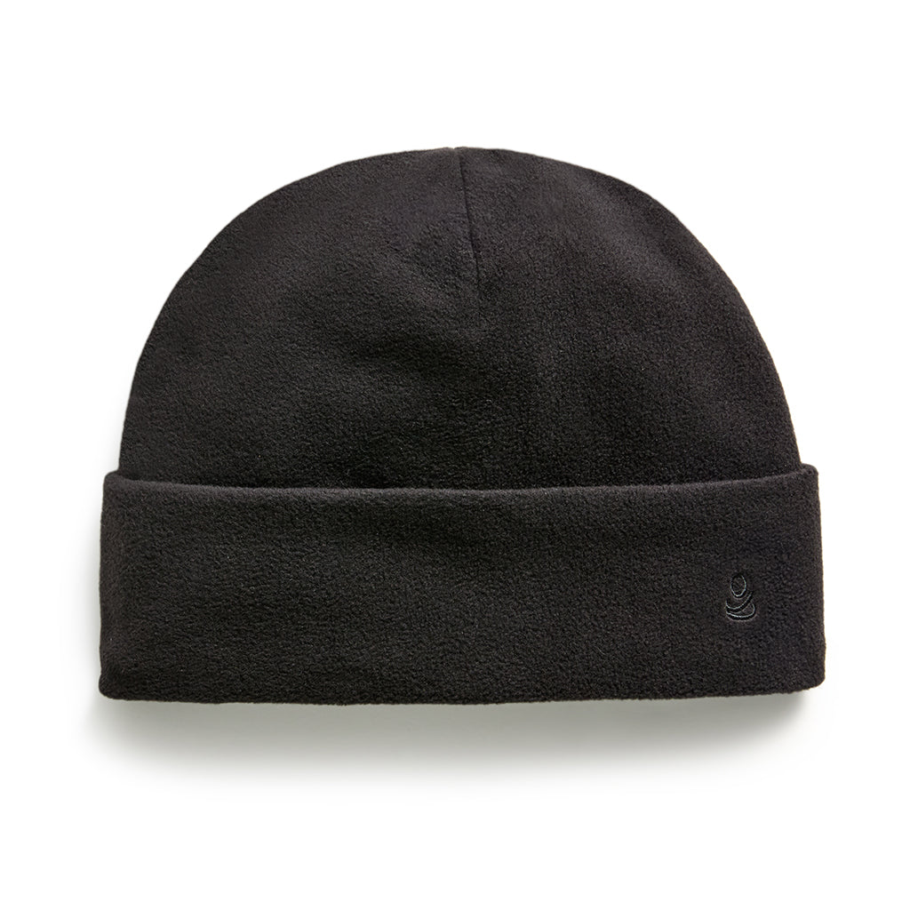 Black; @Fleece Beanie