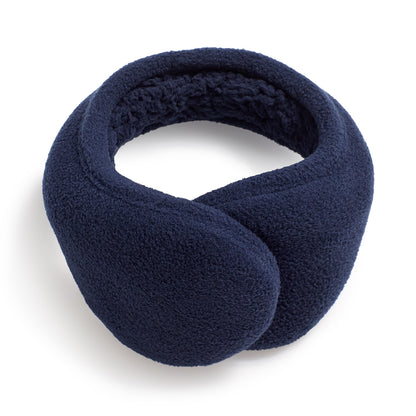 Navy Blazer; @Fleece Behind the Head Ear Warmer