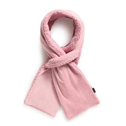 Dusty Pink; @Velour Pull Through Scarf