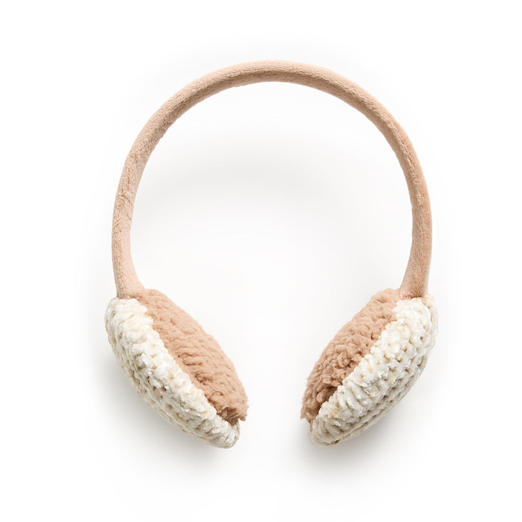 Chenille Earmuff with Velour Band