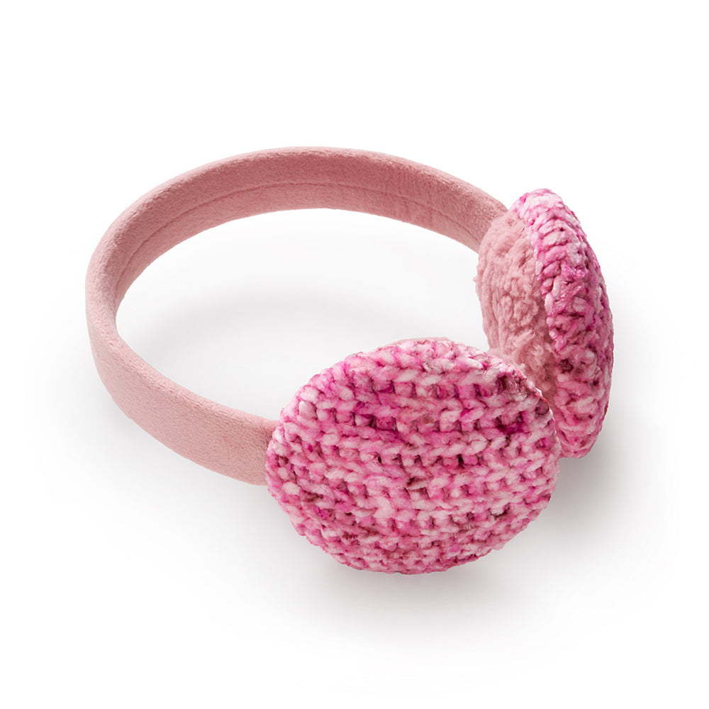 Chenille Earmuff with Velour Band