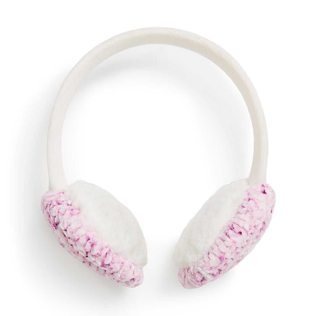 Chenille Earmuff with Velour Band