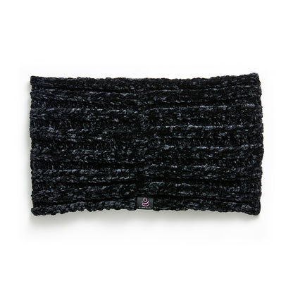 Black; @Chenille Twisted Headband