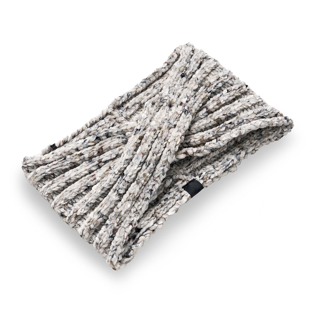 Dark Grey Speckle; @Chenille Twisted Headband