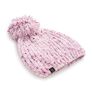 Chenille Beanie with Pom