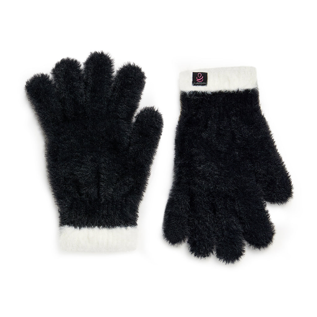 Black Multi; @Feather Knit Glove