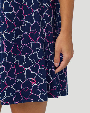 Cotton-Blend Short Sleeve Sleep Shirt