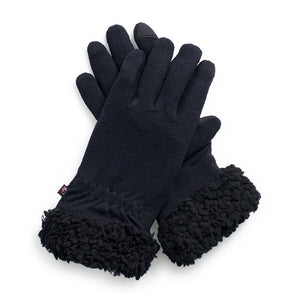 SoftKnit Glove with Sherpa Cuff