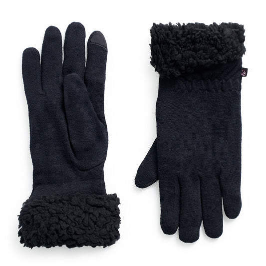 SoftKnit Glove with Sherpa Cuff