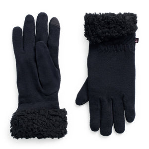 SoftKnit Glove with Sherpa Cuff