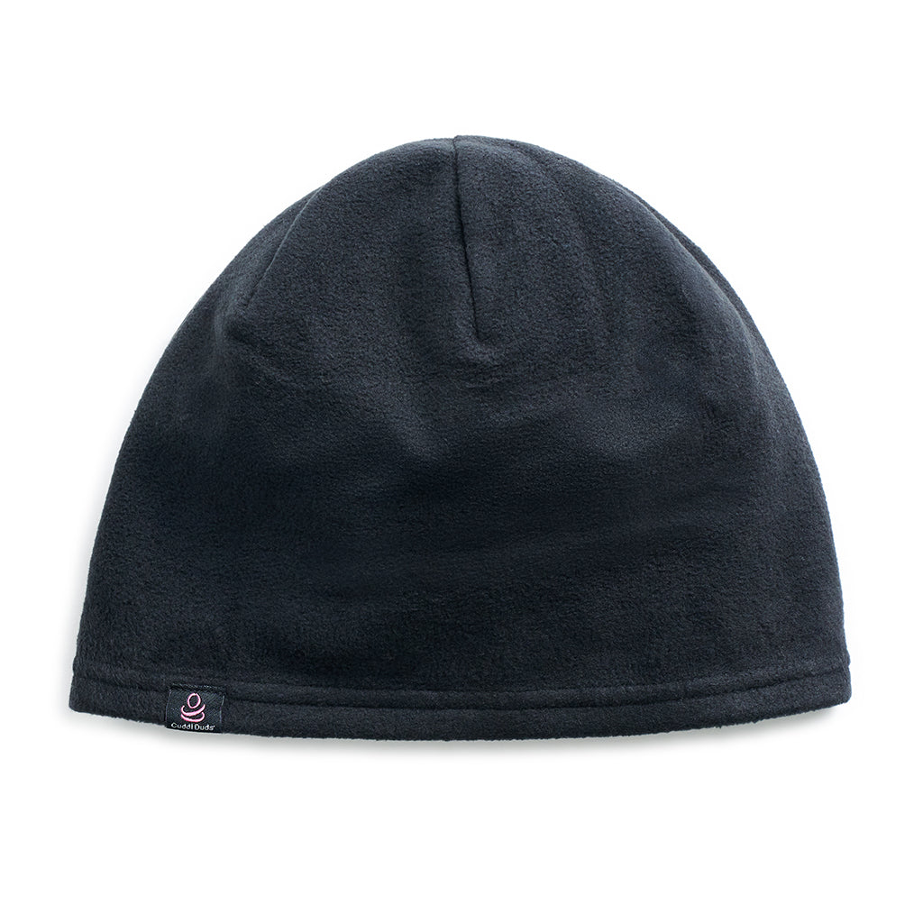 Black; @Fleece Beanie