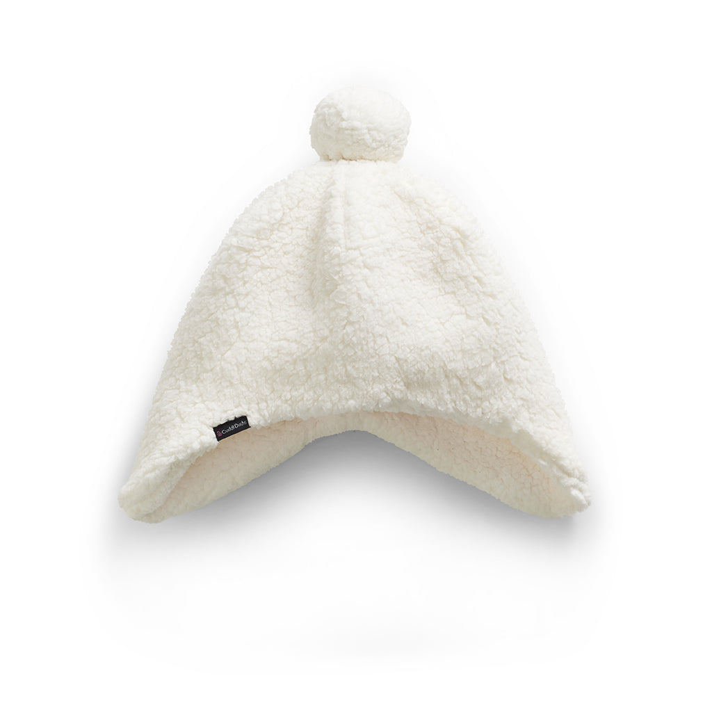 Ivory;@Cloud Fleece Peruvian Pom Hat