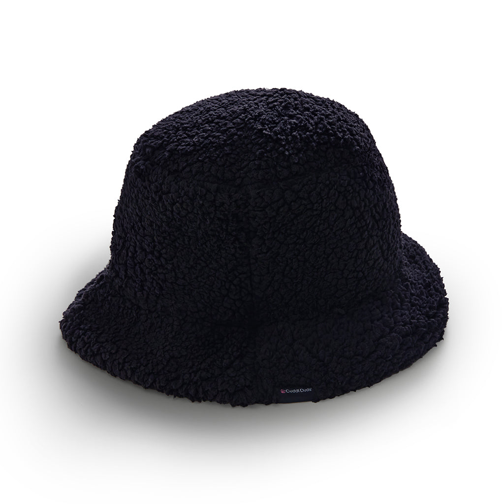Black;@Velour Corduroy Reversible Bucket Hat