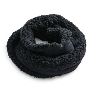 SoftKnit Infinity Scarf with Sherpa