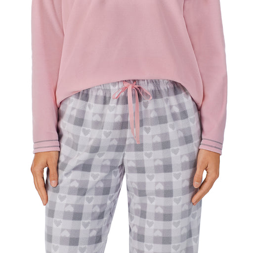 CUDDL DUDS WOMENS Pajama Top 1X Red Fleece Stretch Long Sleeve Polyester  Warm £18.97 - PicClick UK