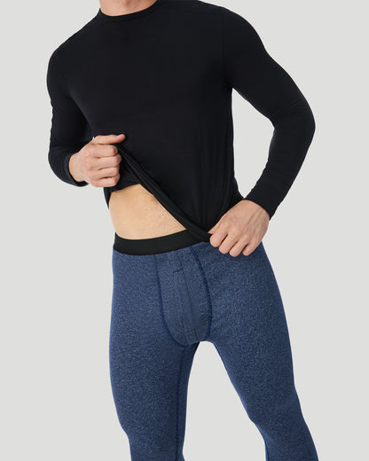  A man wearing Navy Stripe FlexStripe Pant in a front view standing pose