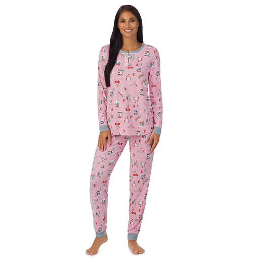 Cbcbtwo Lounging Pajama Sets for Women 2 Piece Casual Long Sleeve Loose  Shirts and Floral Print Pants Soft Sleepwear Set Light Blue : Clothing,  Shoes & Jewelry 