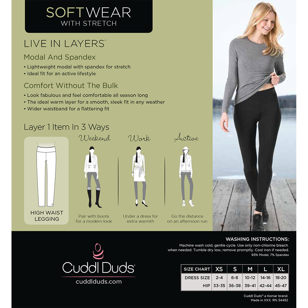 A lady wearing a black High Waist Leggings