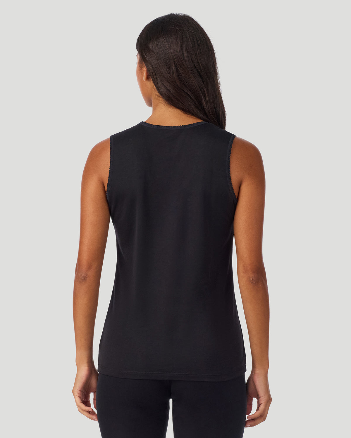 Softwear Lace Edge V-Neck Tank