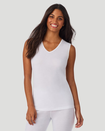 Softwear Lace Edge V-Neck Tank