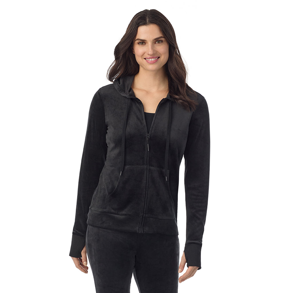 Cuddl duds fashion half zip hoodie