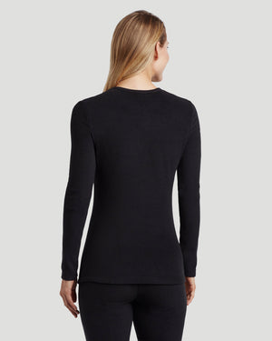 Fleecewear with Stretch Long Sleeve Crew